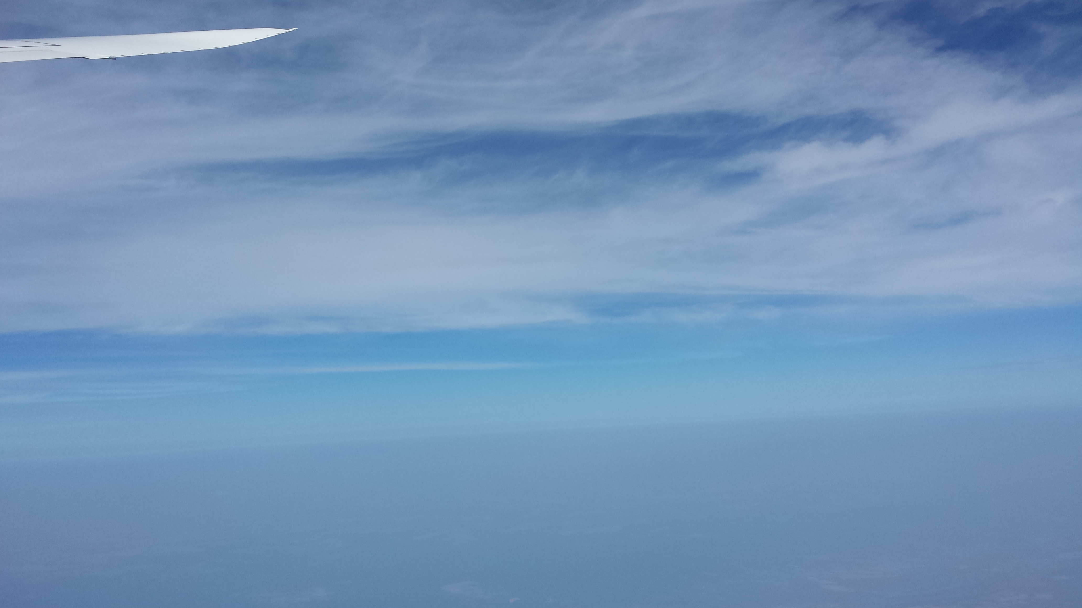 Clouds uber Nord Atlantic